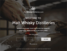 Tablet Screenshot of maltwhiskydistilleries.com